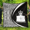 Tokelau Coat Of Arms Polynesian Premium Quilt  Circle Style  09 J2  Quilt